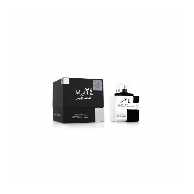 LATTAFA 24 CARAT WHITE GOLD EDP SPRAY 100ML