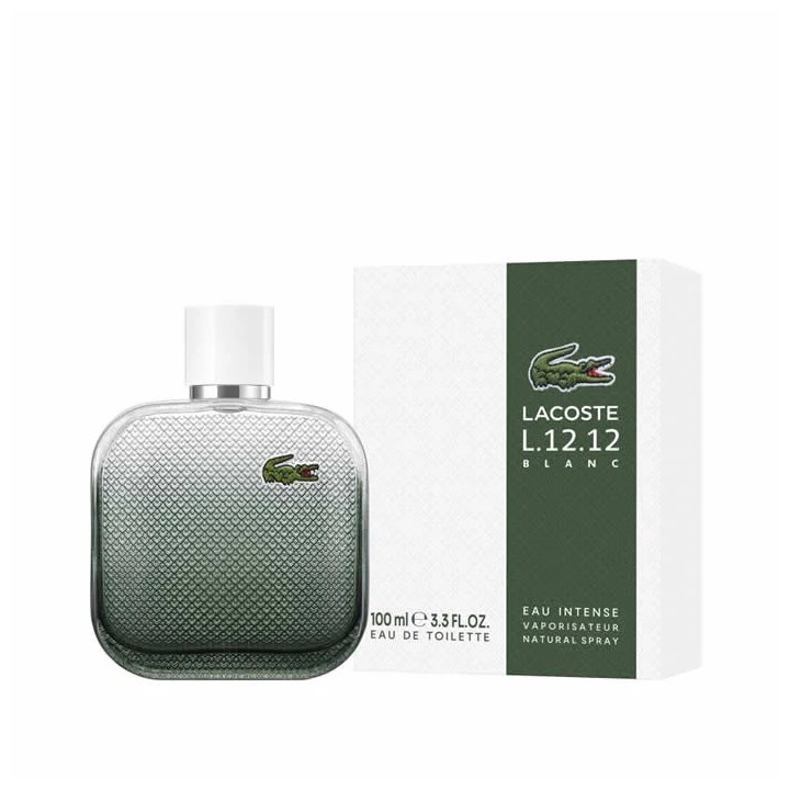 Lacoste L.12.12 Blanc Eau Intense Eau De Toilette Vaporisateur 100ml