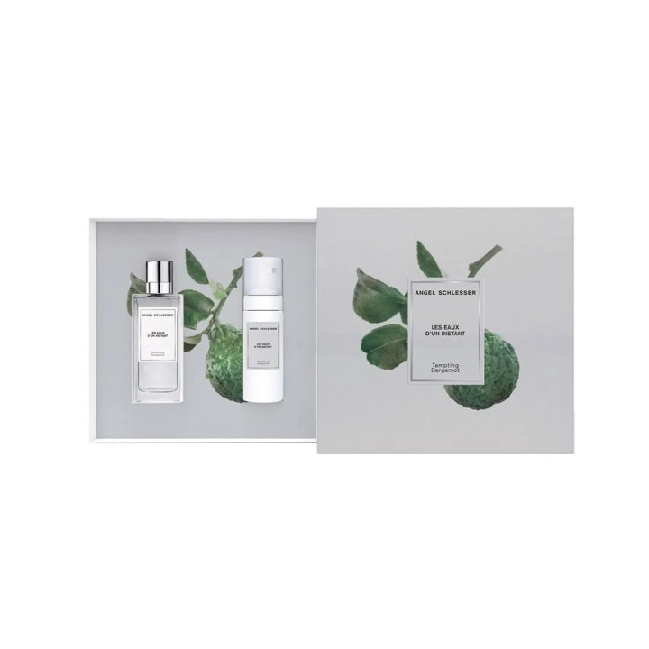 Angel Schlesser Instant Tempting Bergamont Watercolor Coffret Eau De Toilette Spray 100ml Set 2