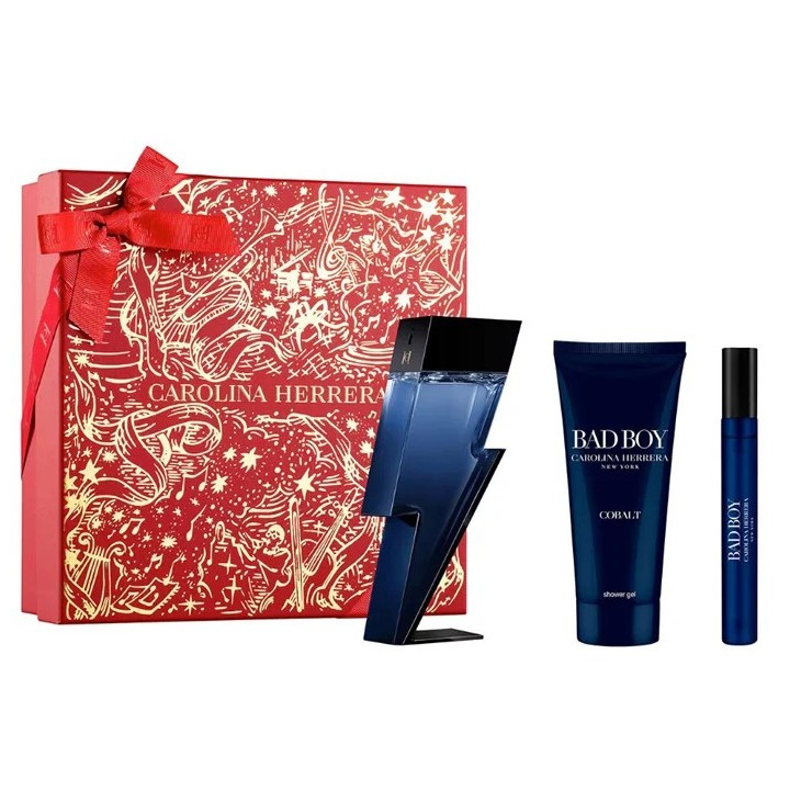 Carolina Herrera Bad Boy Cobalt Eau De Perfume Vaporisateur 100ml Cof…