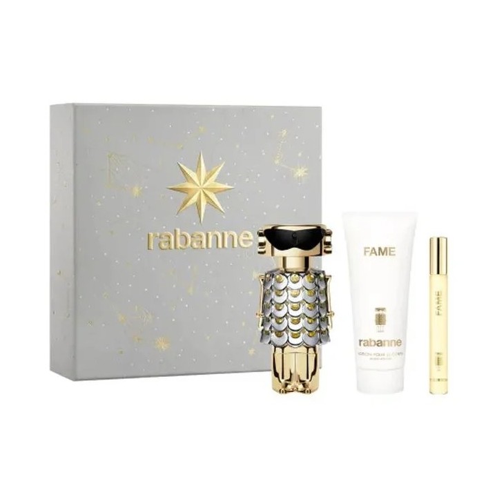 Rabanne Fame Eau De Parfum Vaporisateur 80ml Coffret 3 Produits