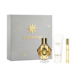 Rabanne Million Gold For Her Eau De Parfum 90ml Coffret 3 Produits