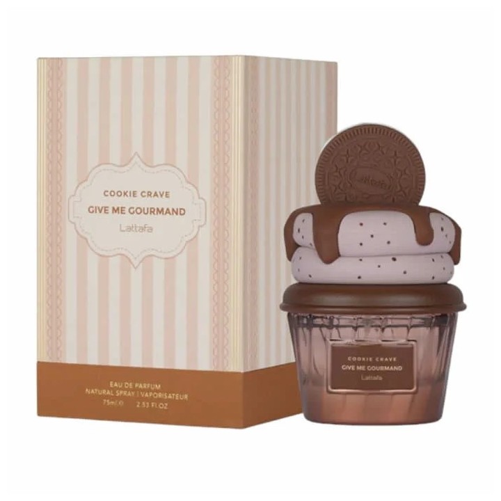 Lattafa Give Me Gourmand Cookie Crave Eau De Parfum Spray 75ml
