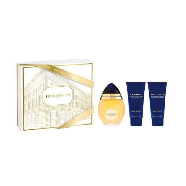 Boucheron Eau De Parfum Vaporisateur 100ml Coffret 3 Produits