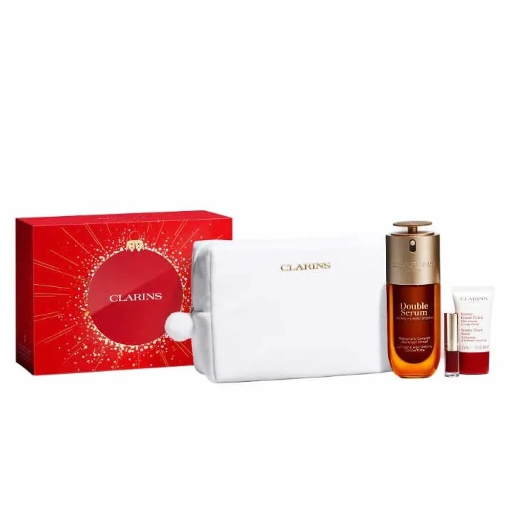 Clarins Double Serum 75ml Coffret 4 Produits