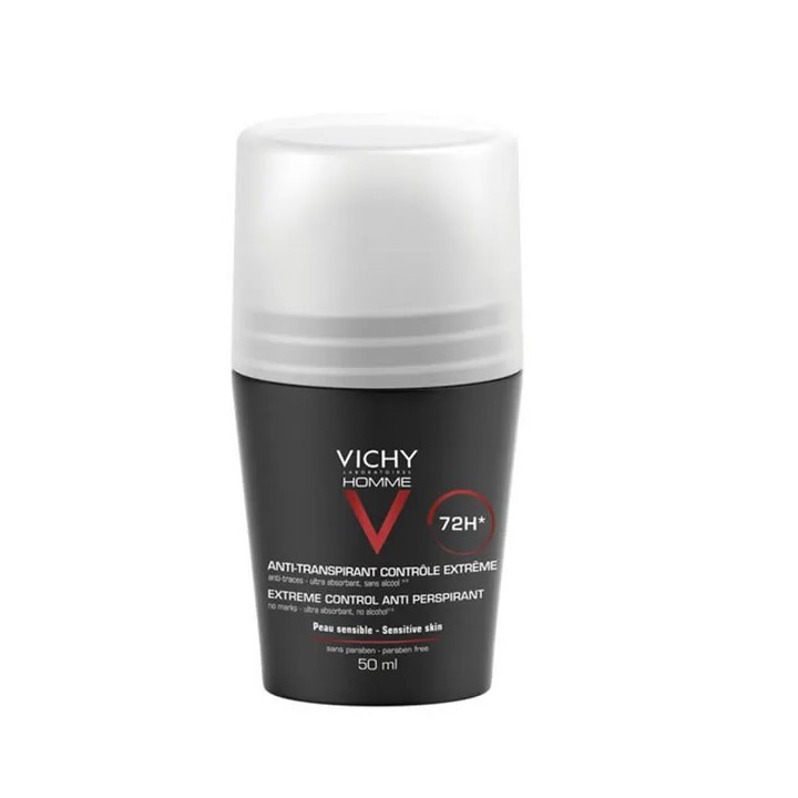 Vichy Homme Intense Roll On Anti Perspirant 50ml