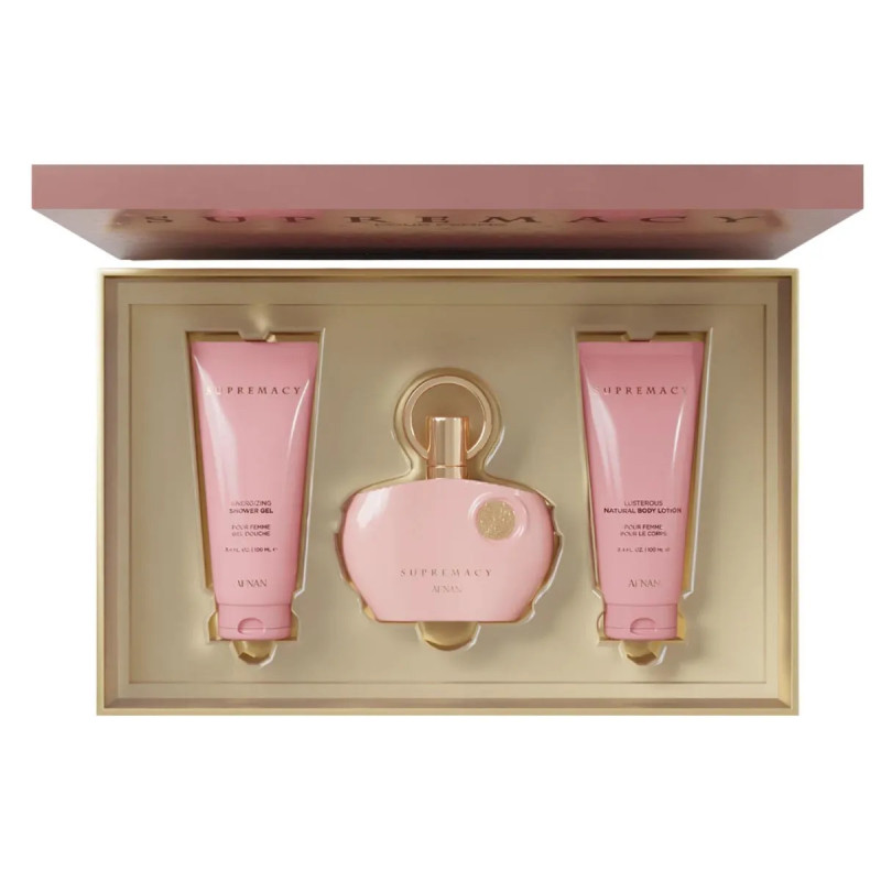 Afnan Supremacy Eau De Parfum Pour Femme 100ml Gel De Baño 100ml Locion Corporal Perfumada 100ml