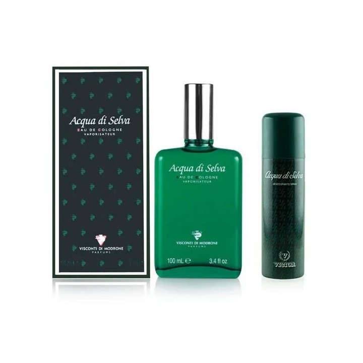 Victor Acqua Di Selva Eau De Cologne Vaporisateur 100ml Coffret 2 Pro…
