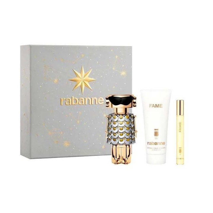 Paco Rabanne Fame Eau De Parfum Vaporisateur 50ml Coffret 3 Produits