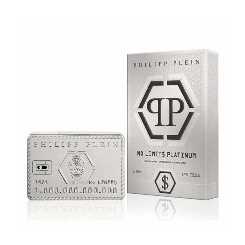 Philipp Plein No Limits Platinum Eau De Parfum Vaporisateur 90ml