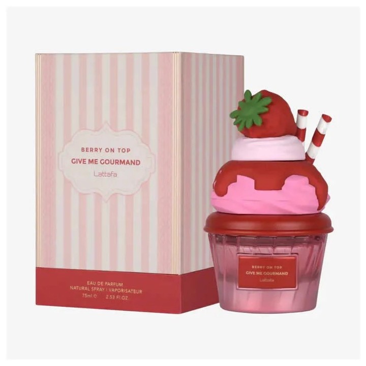 Lattafa Berry On Top Give Me Gourmand Eau de Parfum Vaporisateur 75ml