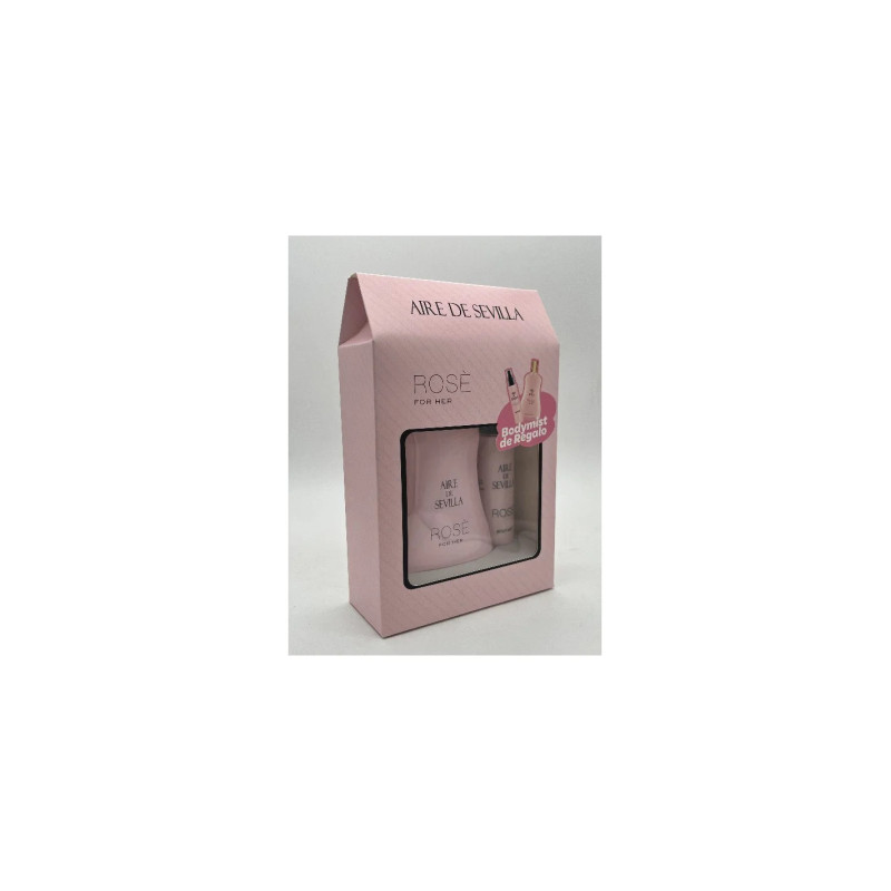 Instituto Español Aire De Sevilla Rose For Her Edt Spray 100ml Body Mist 50ml Ts