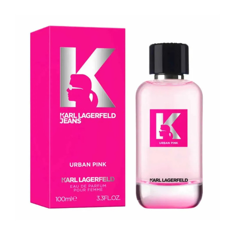 Karl Lagerfeld Jeans Urban Pink Eau De Perfume Vaporisateur 100ml