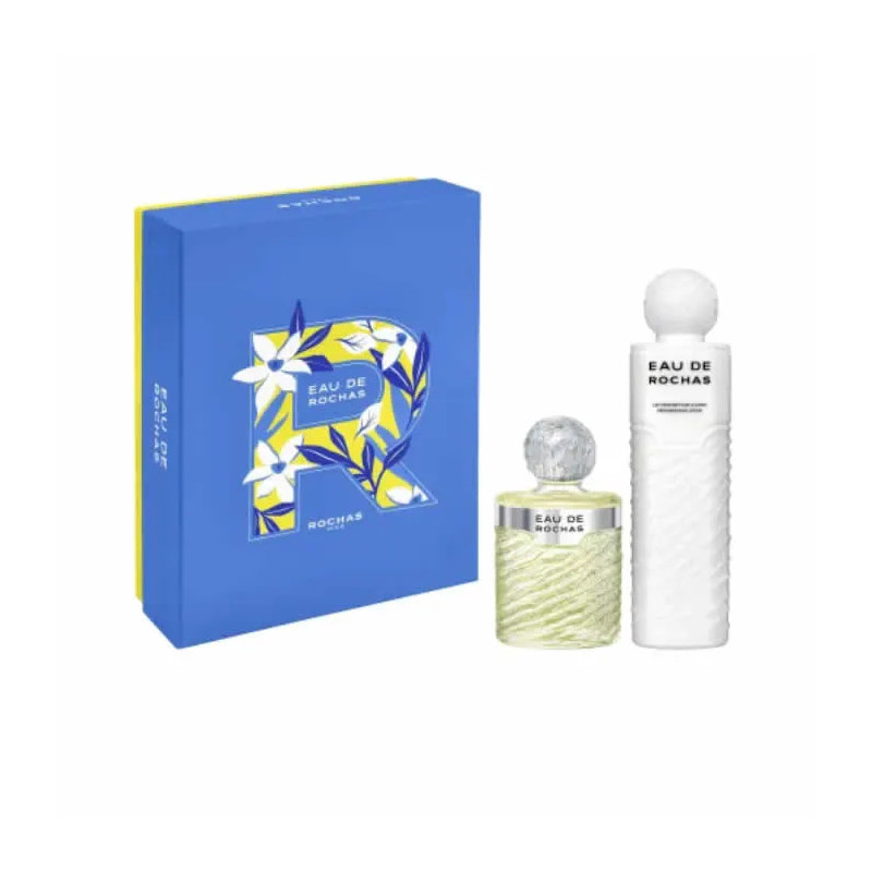 Rochas Eau De Rochas Eau De Toilette Vaporisateur 220ml Coffret 2 Produits