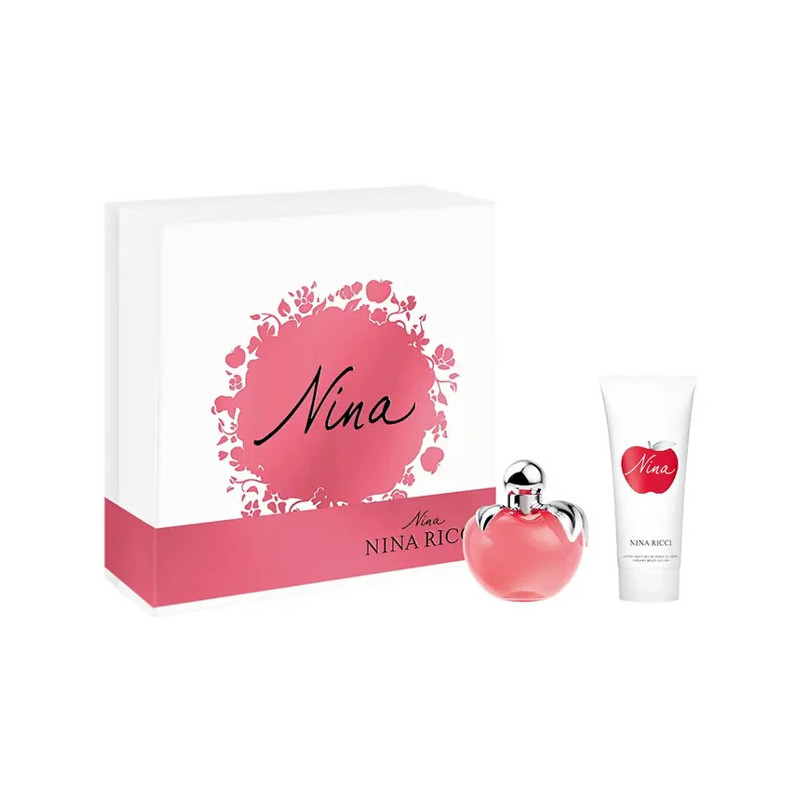 Nina Ricci Nina Eau De Toilette Vaporisateur 50ml Coffret 2 Produits