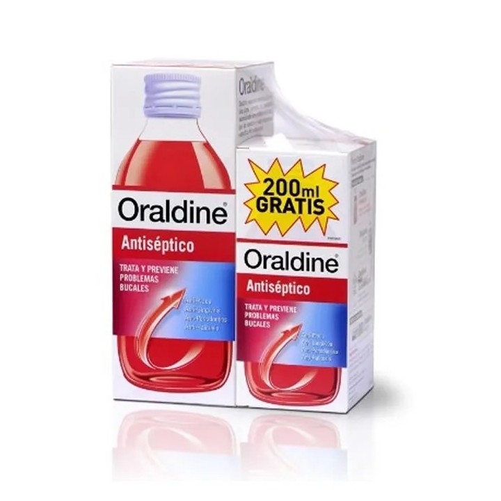 Oraldine Antiseptic 400ml Coffret 2 Produits