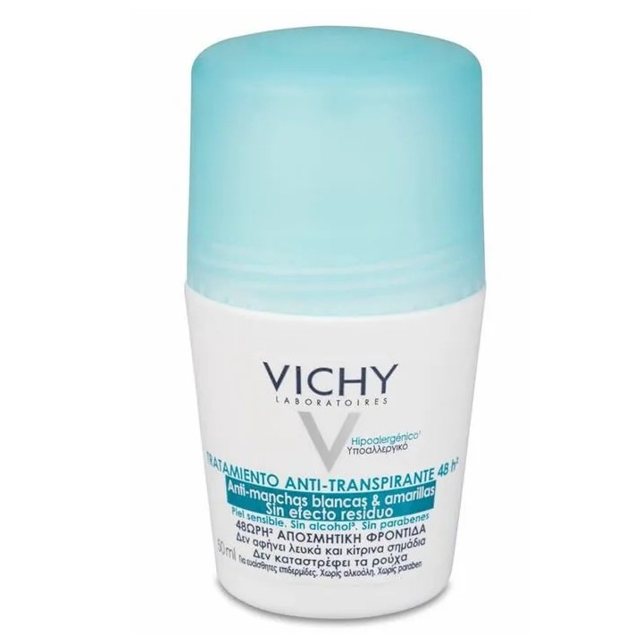 Vichy Déodorant Roll On Anti Transpirant 48h 50ml
