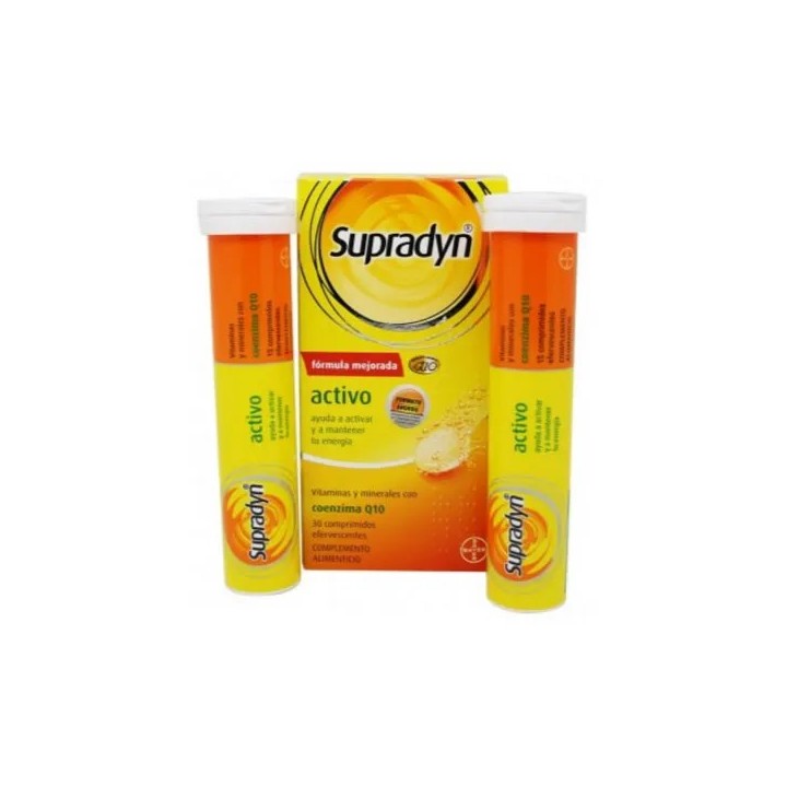 Supradyn Activo 30 Comprimés Effervescents