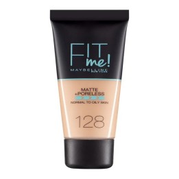 Maybelline Fit Me Matte Poreless Fond De Teint 128 Warm