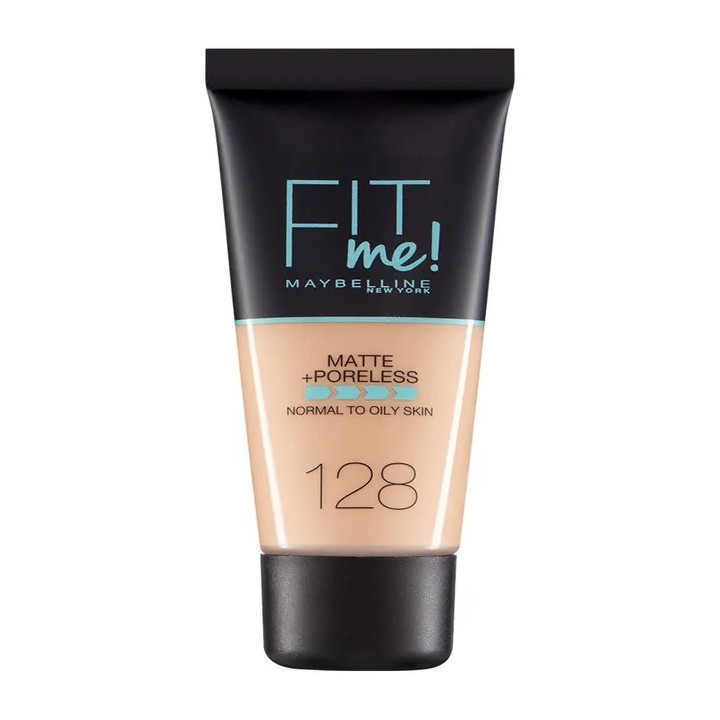 Maybelline Fit Me Matte Poreless Fond De Teint 128 Warm