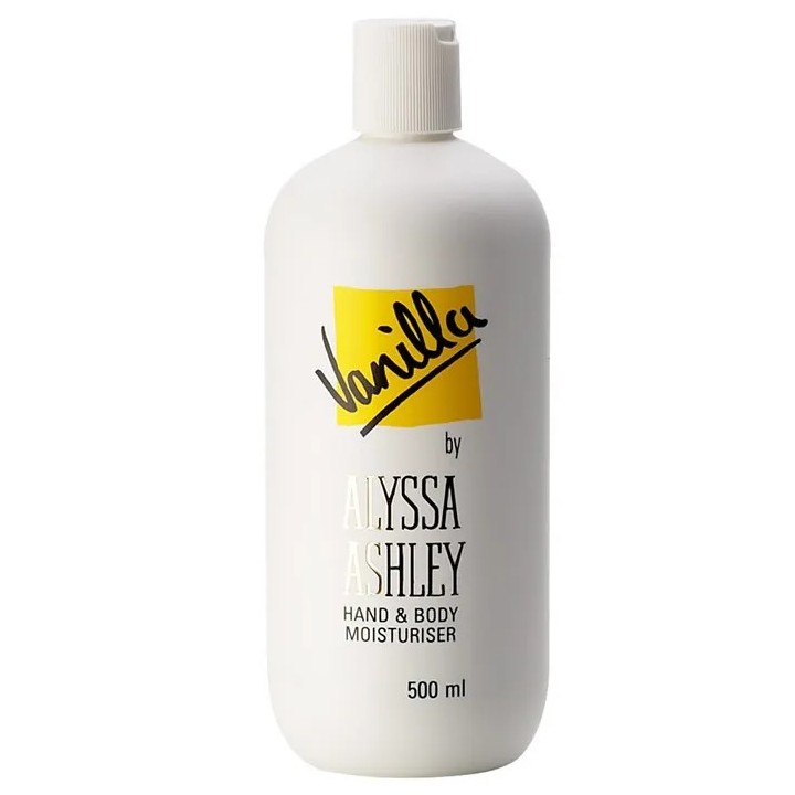 Alyssa Ashley Vanilla Mains Et Corps Moisturiser 500ml