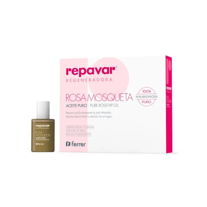 Repavar Regenerate Pure Rosehip Oil 15ml