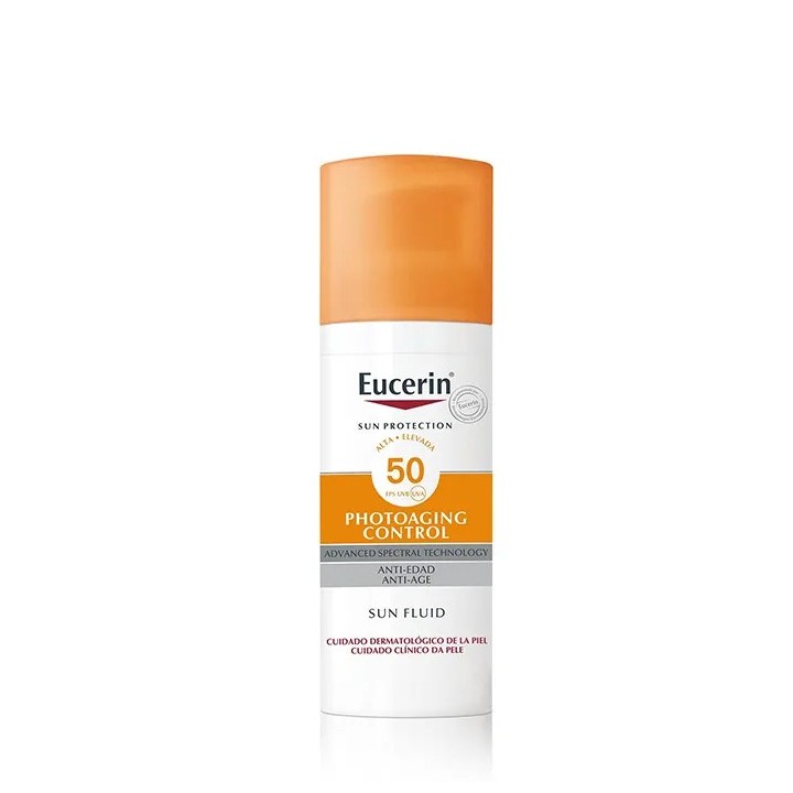 Eucerin Sun Fluide Anti Âge Visage 50ml