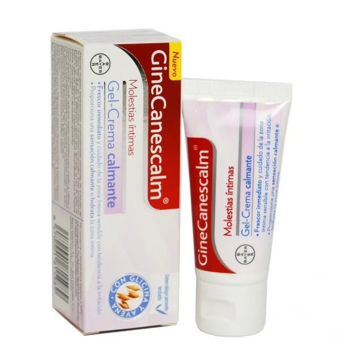 Ginecanesgel Ginecanescalm Gel Crème Apaisant 15g