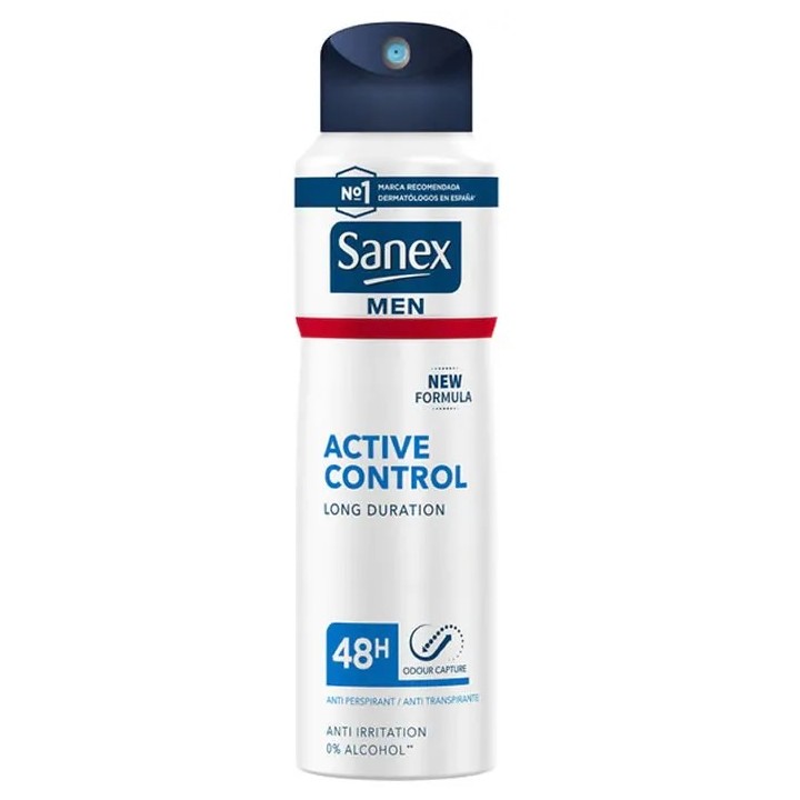 Sanex Homme Active Control 48h Deodorant Vaporisateur 200ml