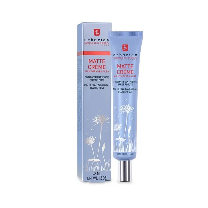Erborian Matte Crème Soin Matifiant Visage 45ml