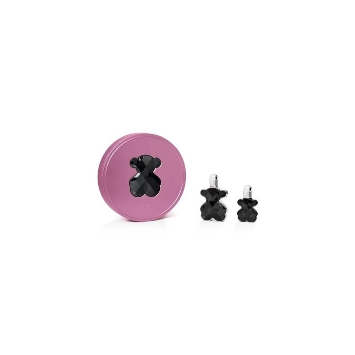 Tous Loveme The Onyx Set Caja Redonda Metalica