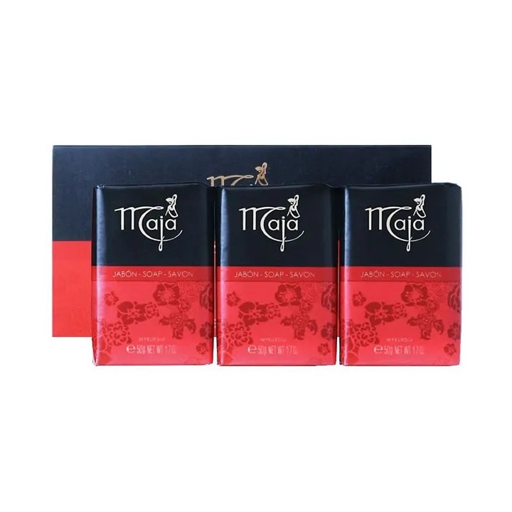 Maja Savon 3x50g Coffret 3 Produits