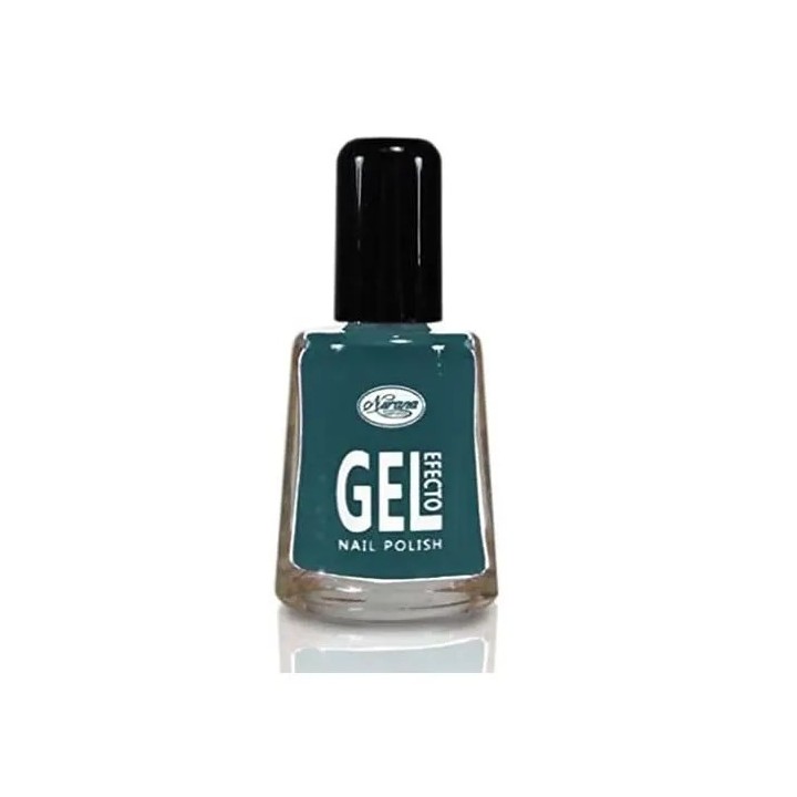 Nurana Gel Effect Nail Polish 11 Turquoise Gray 10ml