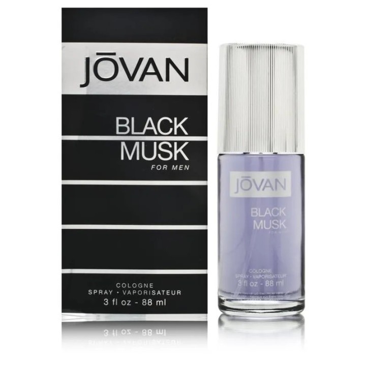 Jovan Black Musk Men Eau De Cologne Vaporisateur 88ml
