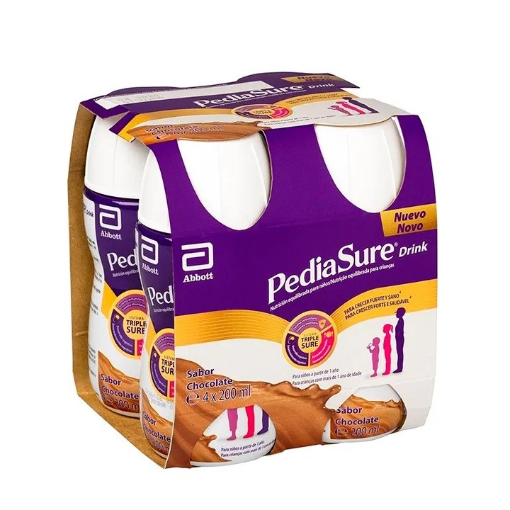 Pediasure Drink Chocolate 4x 200ml