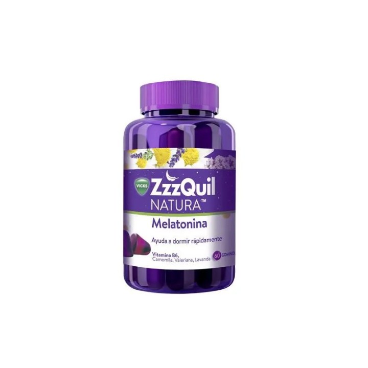 Vicks Zzzquil Natura Mélatonine 60 Unités