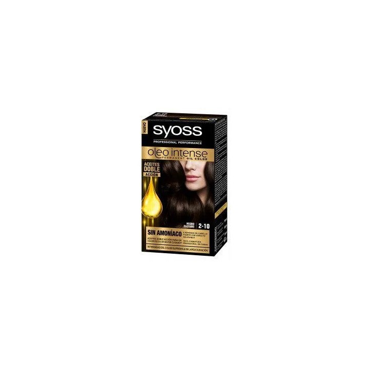 Syoss Olio Intense Tinte Sin Amoniaco 6,76-Cobrizo Ambar 5 Piezas