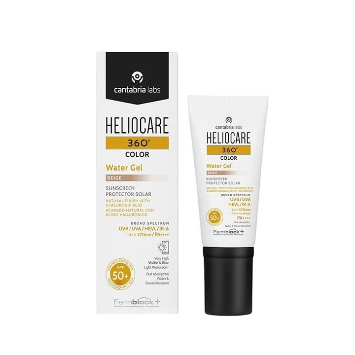 Heliocare Water 360º Beige Colour Gel Spf50+ 50ml