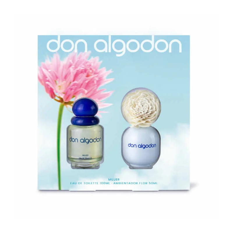 Don Algodon Eau De Toilette Spray 100ml Coffret 2 Produits