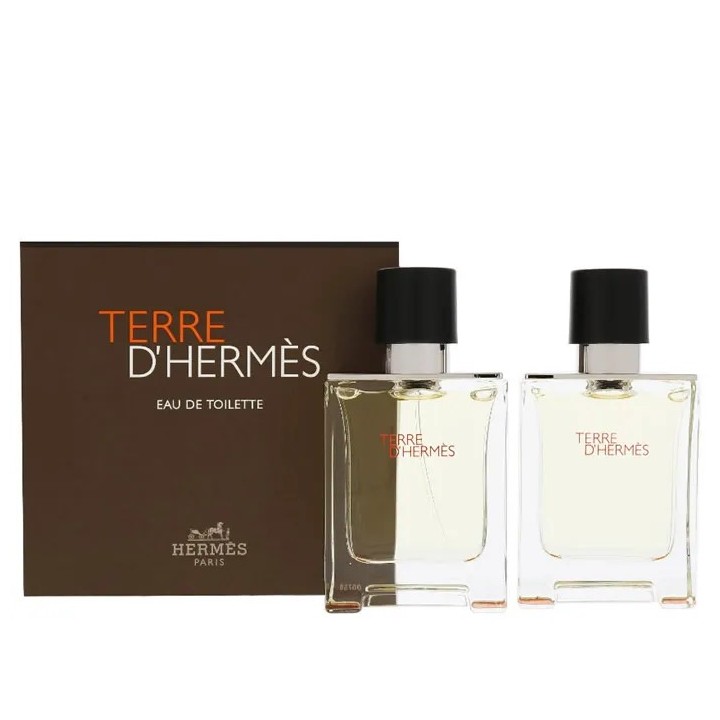 Hermès Terre D´Hermes Eau De Toilette Vaporisateur 2x50ml