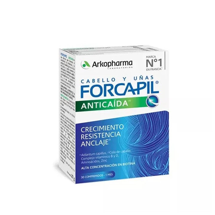 Arkopharma Forcapil Anti-Chute de Cheveux 30 Comprimés