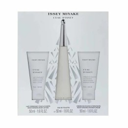 Issey Miyake L'Eau D'Issey Eau De Toilette Spray 50ml Coffret 3 Produits