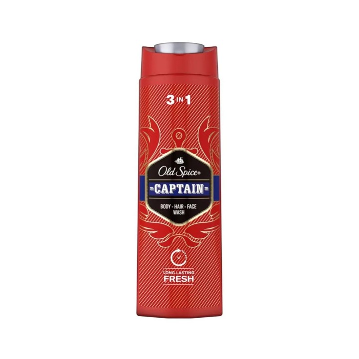 Old Spice Captain Shower Gel 3in1 400