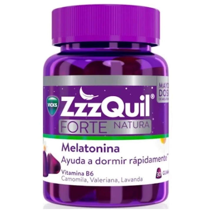 Vicks Zzzquil Forte Nature Mélatonine 30 pièces