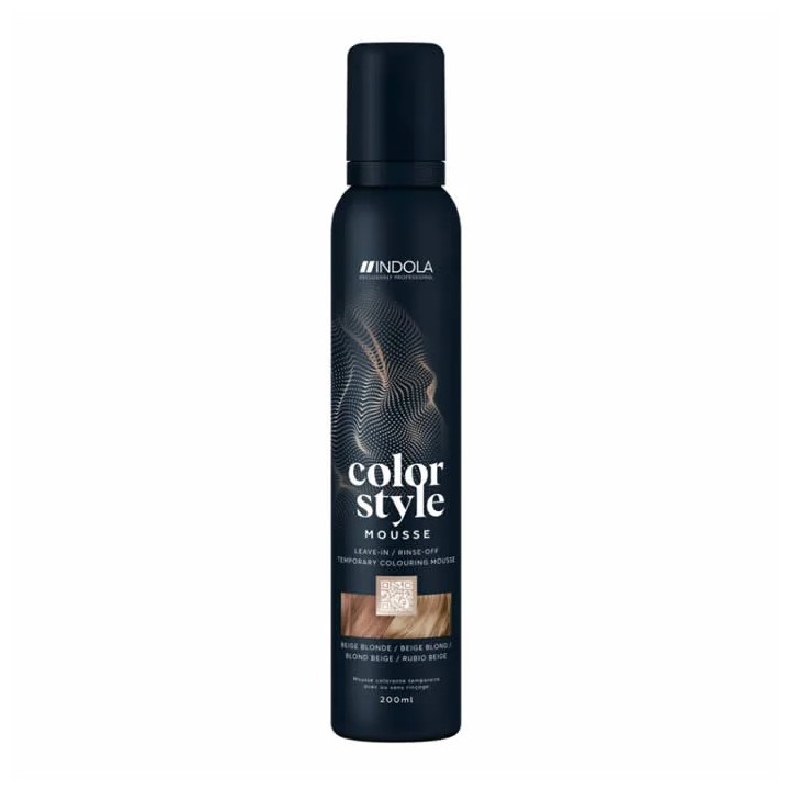 Indola Color Style Mousse Beige Blonde 200ml