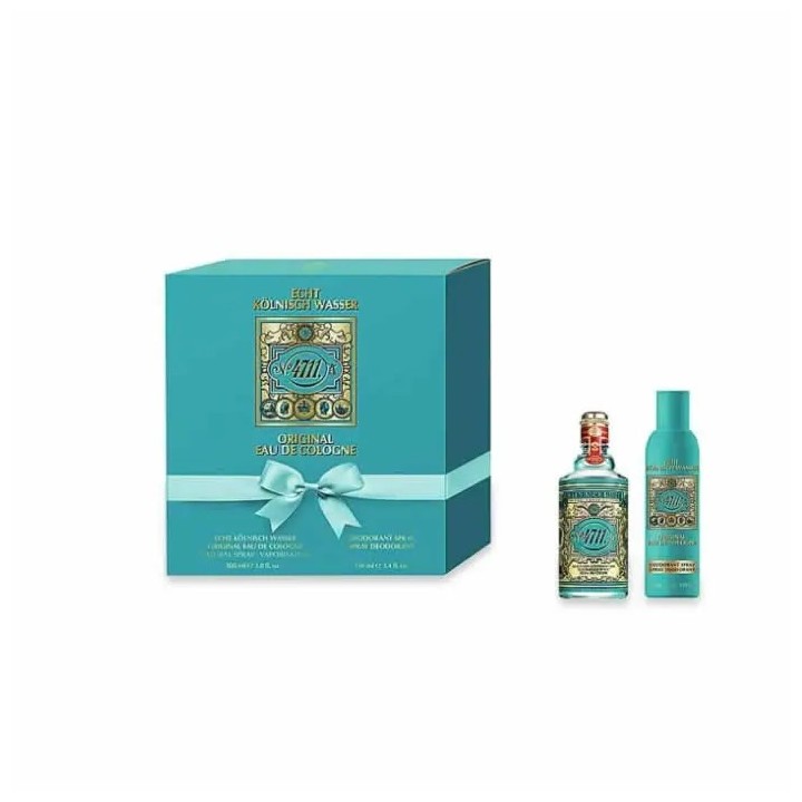 4711 Original Eau De Cologne Vaporisateur 100ml Coffret 2 Produits