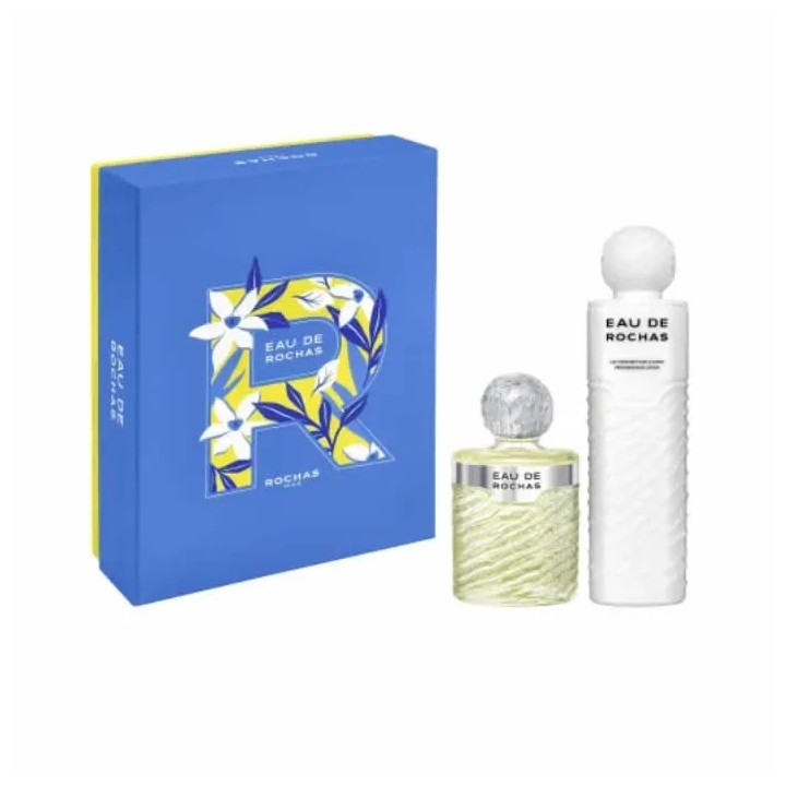 Rochas Eau De Rochas Eau De Toilette 220ml Coffret 2 Produits