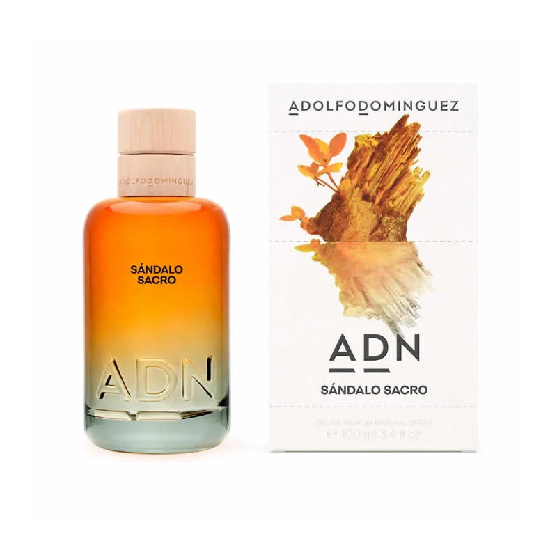 Adolfo Dominguez Adn Sandalo Sacro Eau De Parfum Vaporisateur 100ml