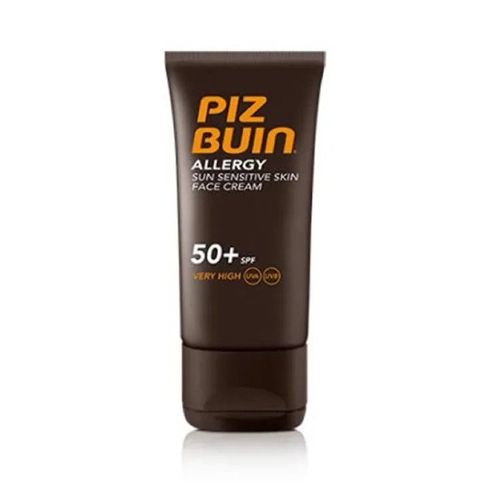 Piz Buin Allergy Sun Sensitive Skin Crème Pour Le Visage Spf50 50ml