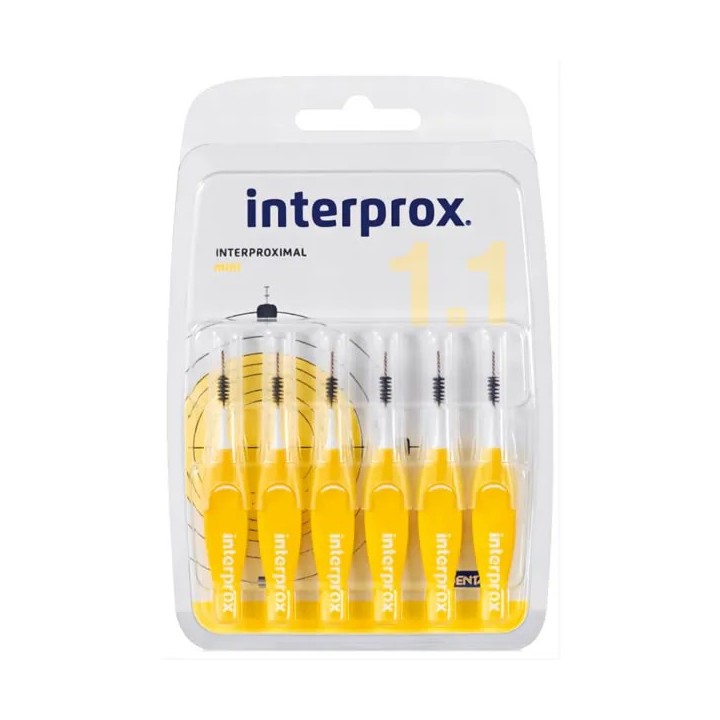 Interprox 1.1 Interproximaux Mini 6 Unités